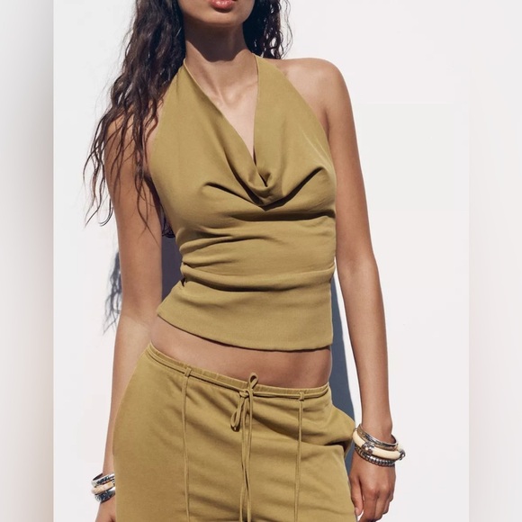 Zara washed heavy cotton top - Picture 1 of 4